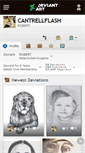 Mobile Screenshot of cantrellflash.deviantart.com