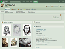 Tablet Screenshot of cantrellflash.deviantart.com