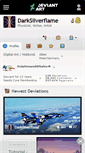 Mobile Screenshot of darksilverflame.deviantart.com