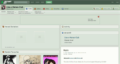 Desktop Screenshot of lisa-x-nanao-club.deviantart.com