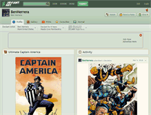 Tablet Screenshot of benherrera.deviantart.com