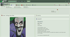 Desktop Screenshot of hizumix13.deviantart.com