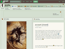 Tablet Screenshot of ipnotika.deviantart.com