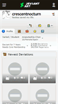 Mobile Screenshot of crescentnocturn.deviantart.com