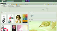 Desktop Screenshot of mindita.deviantart.com