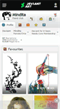 Mobile Screenshot of mindita.deviantart.com