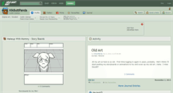 Desktop Screenshot of kikbuttpanda.deviantart.com