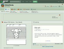 Tablet Screenshot of kikbuttpanda.deviantart.com