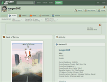 Tablet Screenshot of kungenswe.deviantart.com