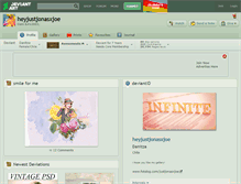 Tablet Screenshot of heyjustjonasxjoe.deviantart.com