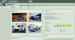 Desktop Screenshot of dasubaru.deviantart.com