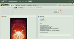 Desktop Screenshot of dianae.deviantart.com