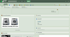 Desktop Screenshot of mmill4.deviantart.com