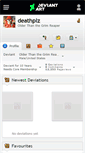 Mobile Screenshot of deathplz.deviantart.com