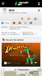Mobile Screenshot of airol.deviantart.com