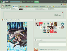 Tablet Screenshot of eternal-s.deviantart.com