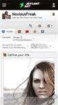 Mobile Screenshot of noxiousfreak.deviantart.com