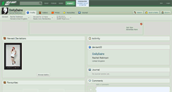 Desktop Screenshot of dollydaire.deviantart.com