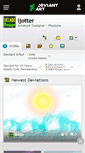 Mobile Screenshot of ijotter.deviantart.com