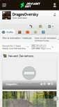 Mobile Screenshot of dragesoversky.deviantart.com