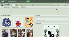 Desktop Screenshot of cwrebel23.deviantart.com