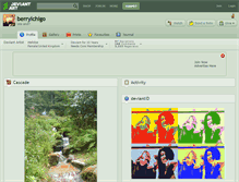 Tablet Screenshot of berryichigo.deviantart.com