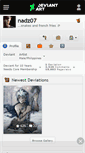 Mobile Screenshot of nadz07.deviantart.com