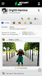 Mobile Screenshot of orgxiii-namine.deviantart.com