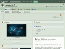 Tablet Screenshot of inquisitor-no-7.deviantart.com