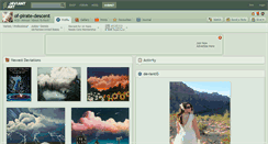Desktop Screenshot of of-pirate-descent.deviantart.com