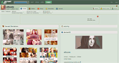 Desktop Screenshot of elliconic.deviantart.com