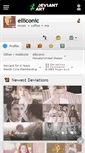 Mobile Screenshot of elliconic.deviantart.com
