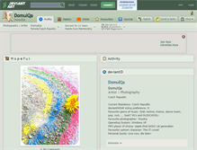 Tablet Screenshot of domulqa.deviantart.com