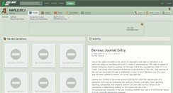 Desktop Screenshot of navilluscj.deviantart.com