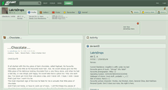 Desktop Screenshot of lakrisdrops.deviantart.com