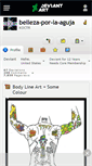 Mobile Screenshot of belleza-por-la-aguja.deviantart.com