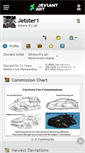 Mobile Screenshot of jetster1.deviantart.com