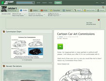 Tablet Screenshot of jetster1.deviantart.com