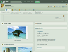 Tablet Screenshot of esquisse.deviantart.com