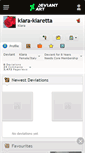 Mobile Screenshot of kiara-kiaretta.deviantart.com