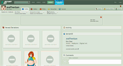 Desktop Screenshot of andthensum.deviantart.com