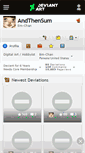 Mobile Screenshot of andthensum.deviantart.com