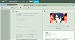 Desktop Screenshot of animeartists-da.deviantart.com