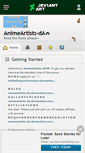 Mobile Screenshot of animeartists-da.deviantart.com