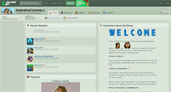 Desktop Screenshot of alejandroxcourtney.deviantart.com