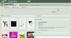 Desktop Screenshot of natethehedgehog.deviantart.com