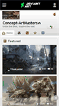 Mobile Screenshot of concept-artmasters.deviantart.com