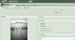 Desktop Screenshot of hairytoes.deviantart.com