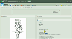 Desktop Screenshot of nerhiza.deviantart.com