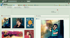 Desktop Screenshot of danum.deviantart.com
